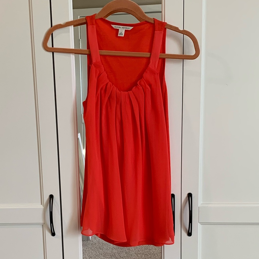 Scarlet Red Blouse